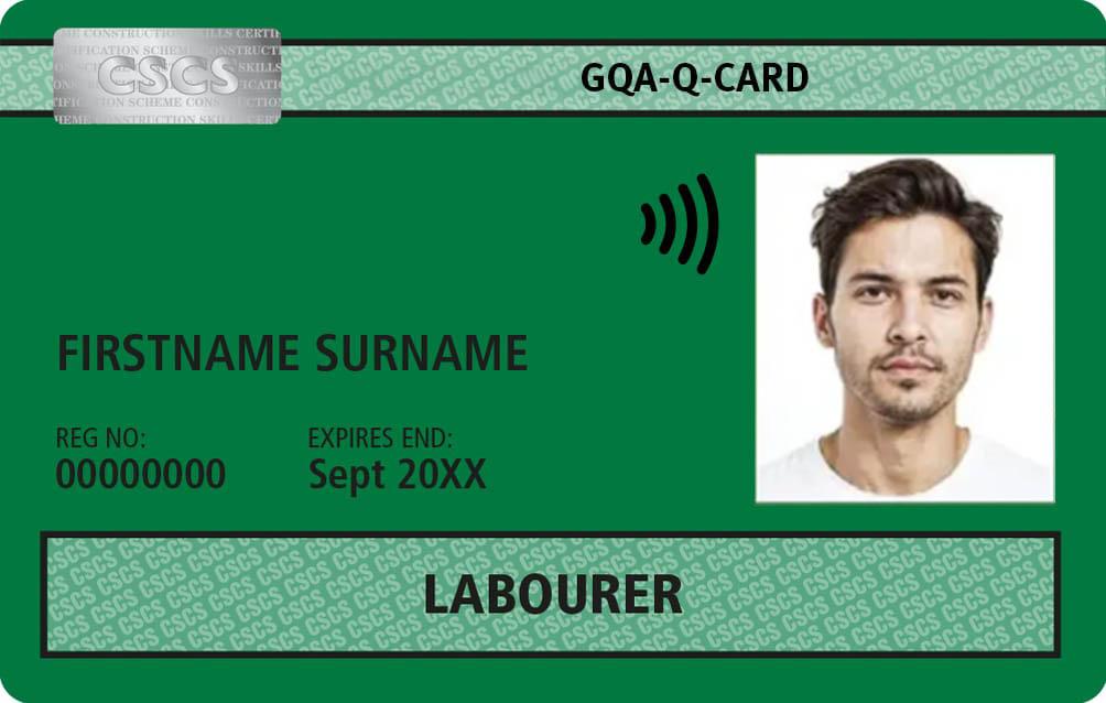 CARD VERDE GQA — Muncitor